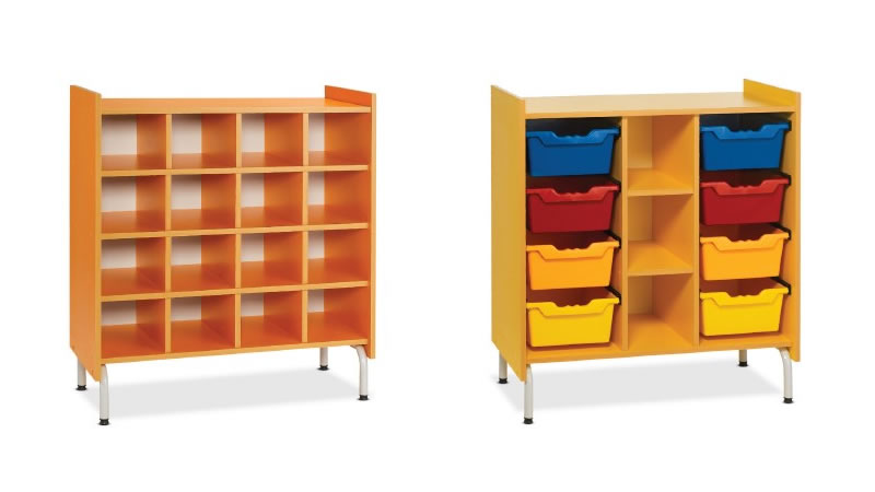 Classe 4.0 - Scuola dell'infanzia - armadi porta-giocattoli Classe 4.0 - Scuola dell'infanzia - armadi porta-giocattoli